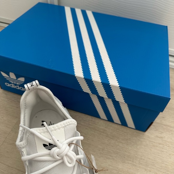 adidas nmd r1 prime blue cloud white gum shoes mens New 12 GZ9260 - Picture 6 of 11